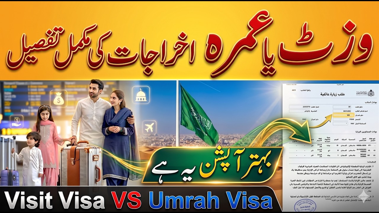 Saudi Family Visit Visa vs Umrah Visa 2026: Costs, Rules & Mistakes to Avoid!