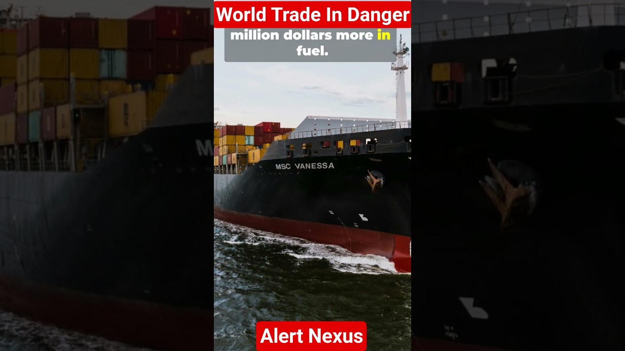 Red Sea Crisis 2026 Explained 🚢 | Global Trade Under Threat! #shorts #news