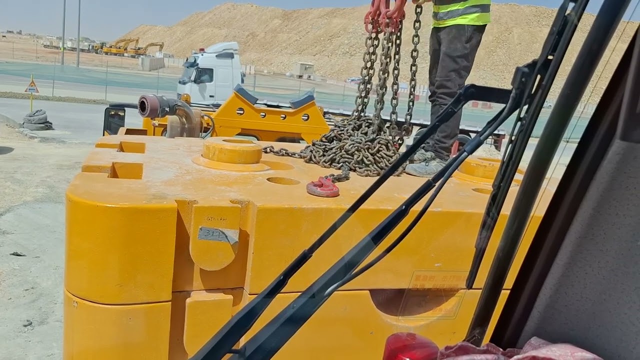XCMG how to close boom sections after done job