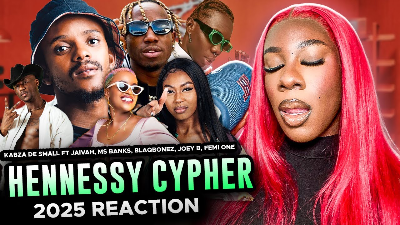 Hennessy Cypher 2025 REACTION 🔥 | Kabza De Small, Ms Banks, Blaqbonez, Joey B,Femi One & Javiah.