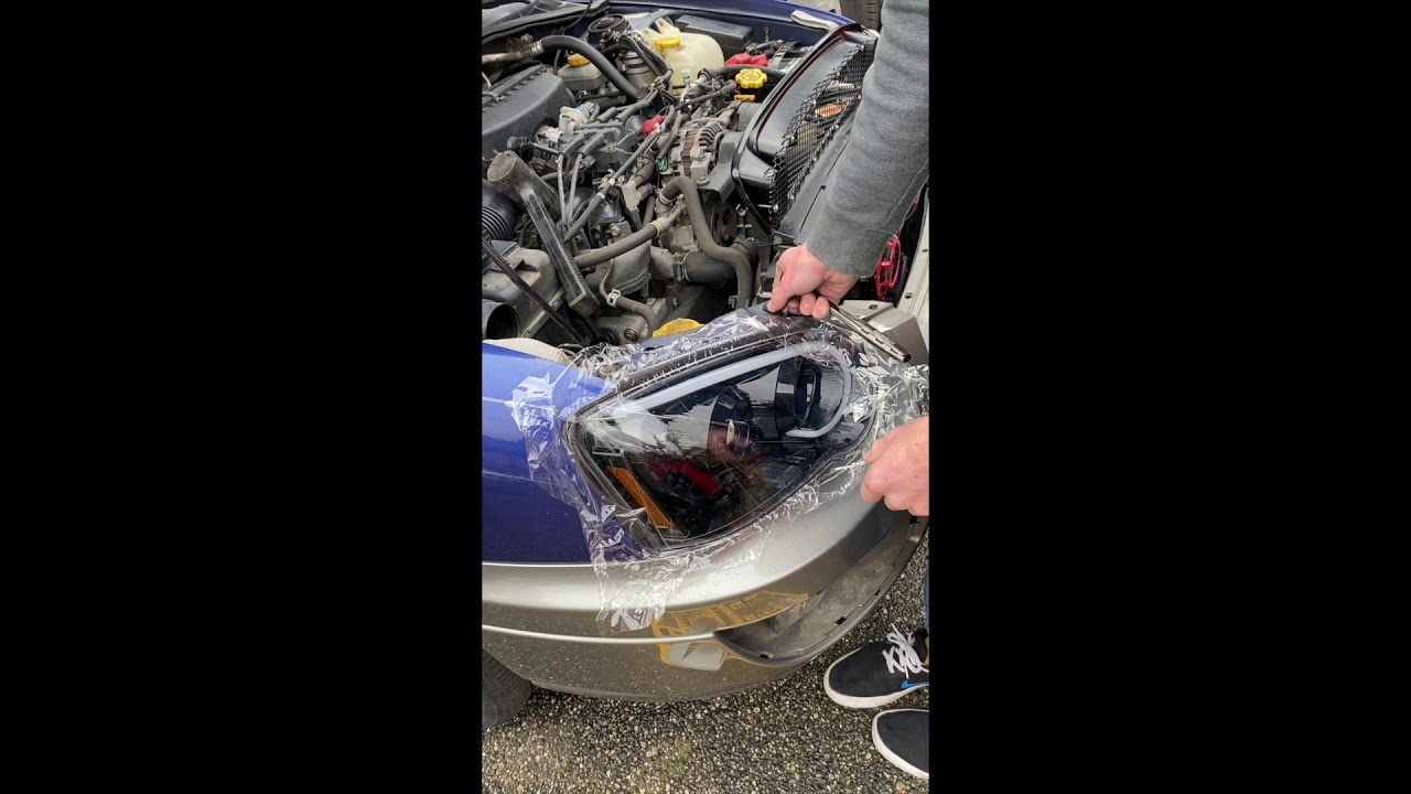 Spec D headlight install (04 Impreza)