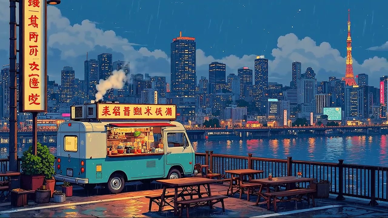 Ghibli Coffee & Rainy Lofi Chill ☔️ Peaceful & Relaxing Day Study/Work ☕️ Lofi Hip Hop - Lofi Coffee