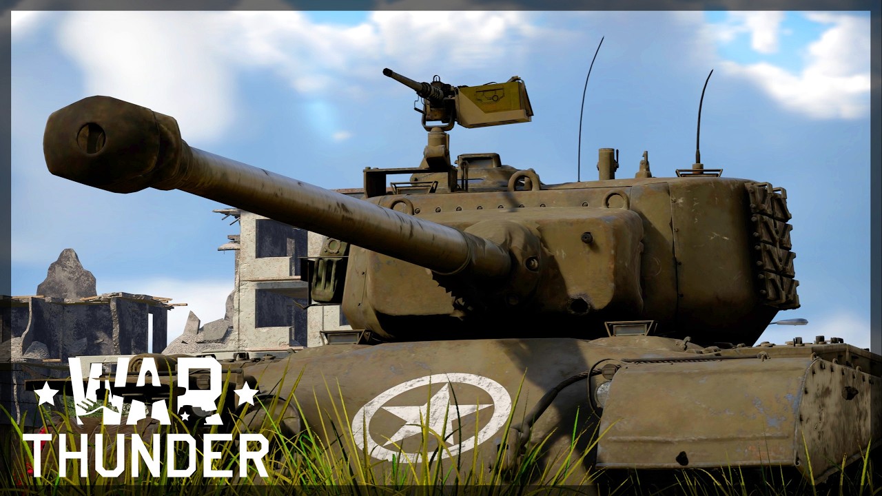 USA T-32 in action Warthunder No HUD No Commentary