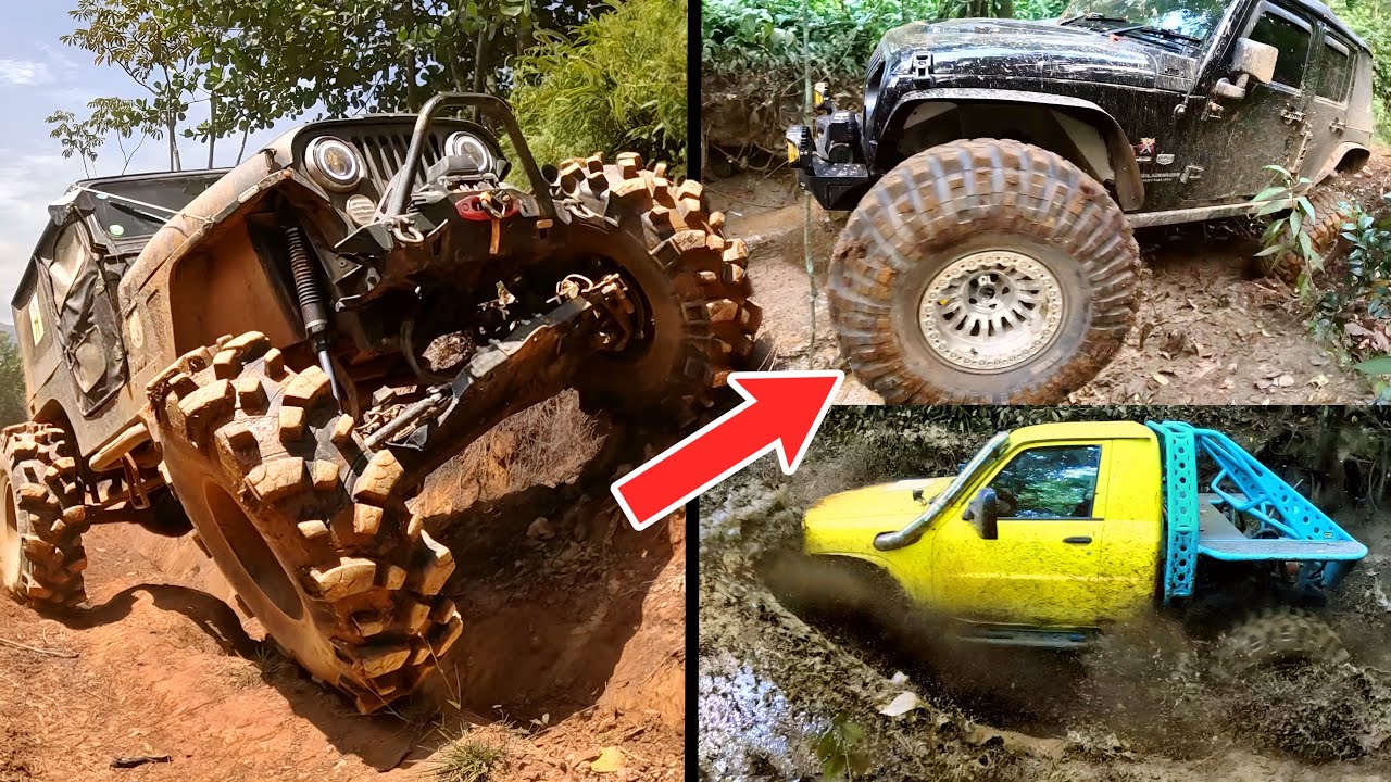RUTA 4X4 EXTREMA JEEP LJ, JK, NISSAN PATROL GENIUS EN MONTEO BONAO EN RD