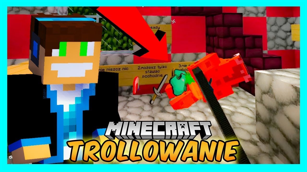 Minecraft Trollowanie - ZNOWU POUMIERALI 😂😂😂