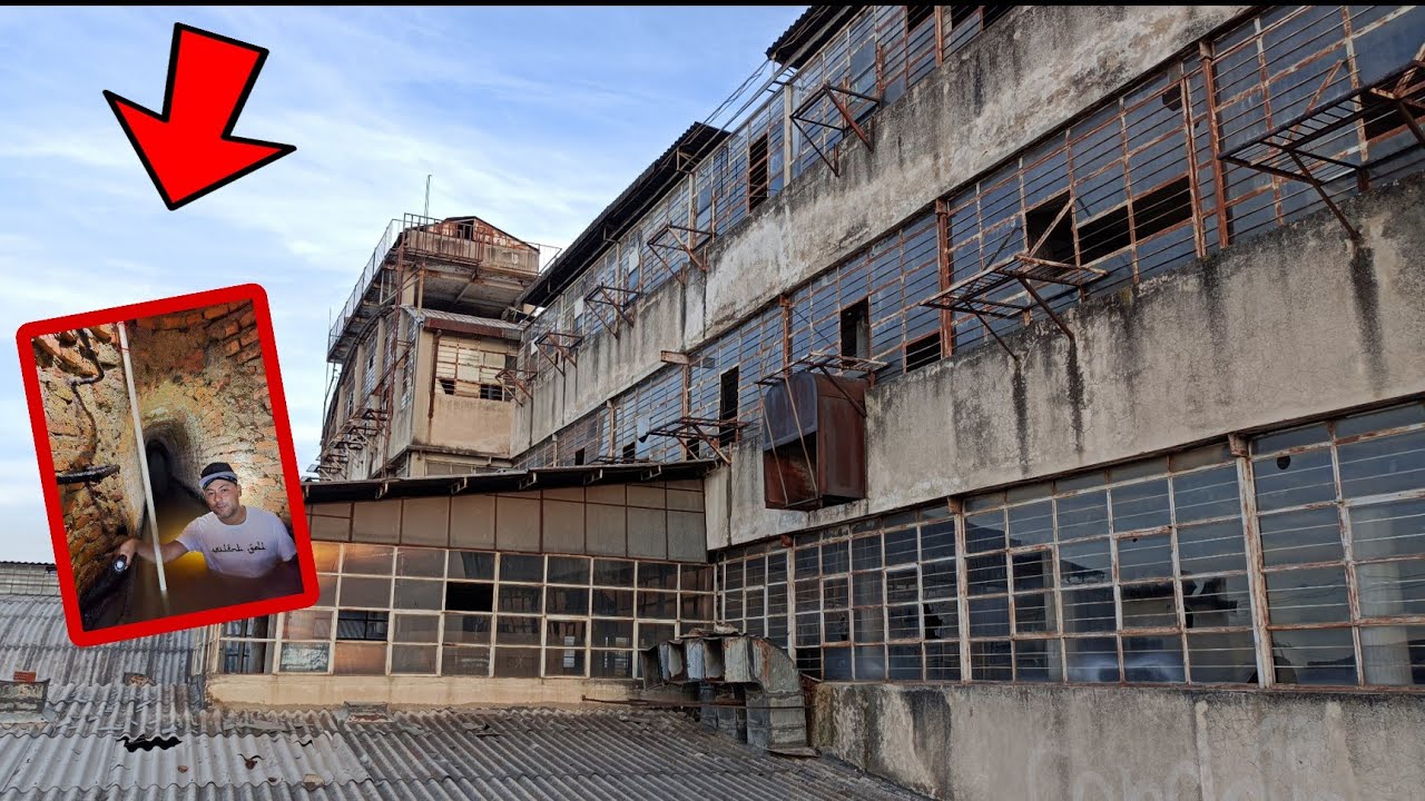 TÚNELES EN FÁBRICA ABANDONADA la Canada nunca crei q ubiera 😱