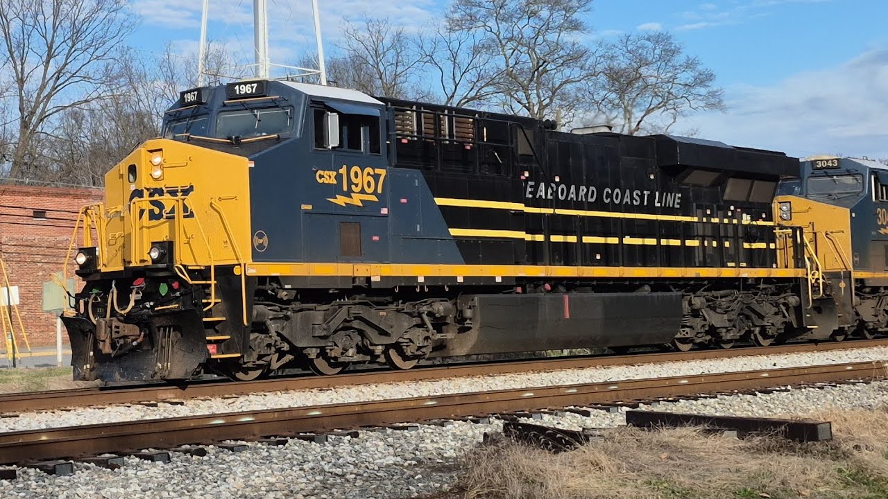 CSX 1967 And More At Kingston, GA