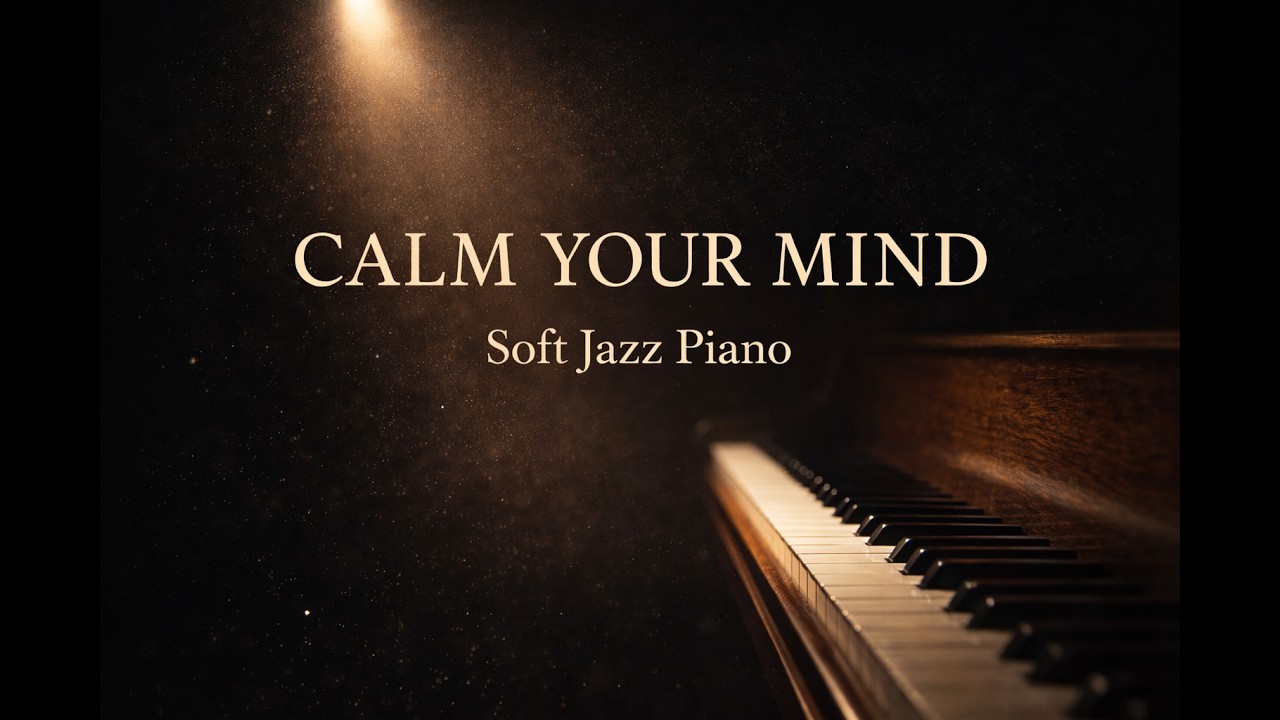 Soft Jazz Piano – 1 Hour Calm Your Mind | Christian Instrumental Music