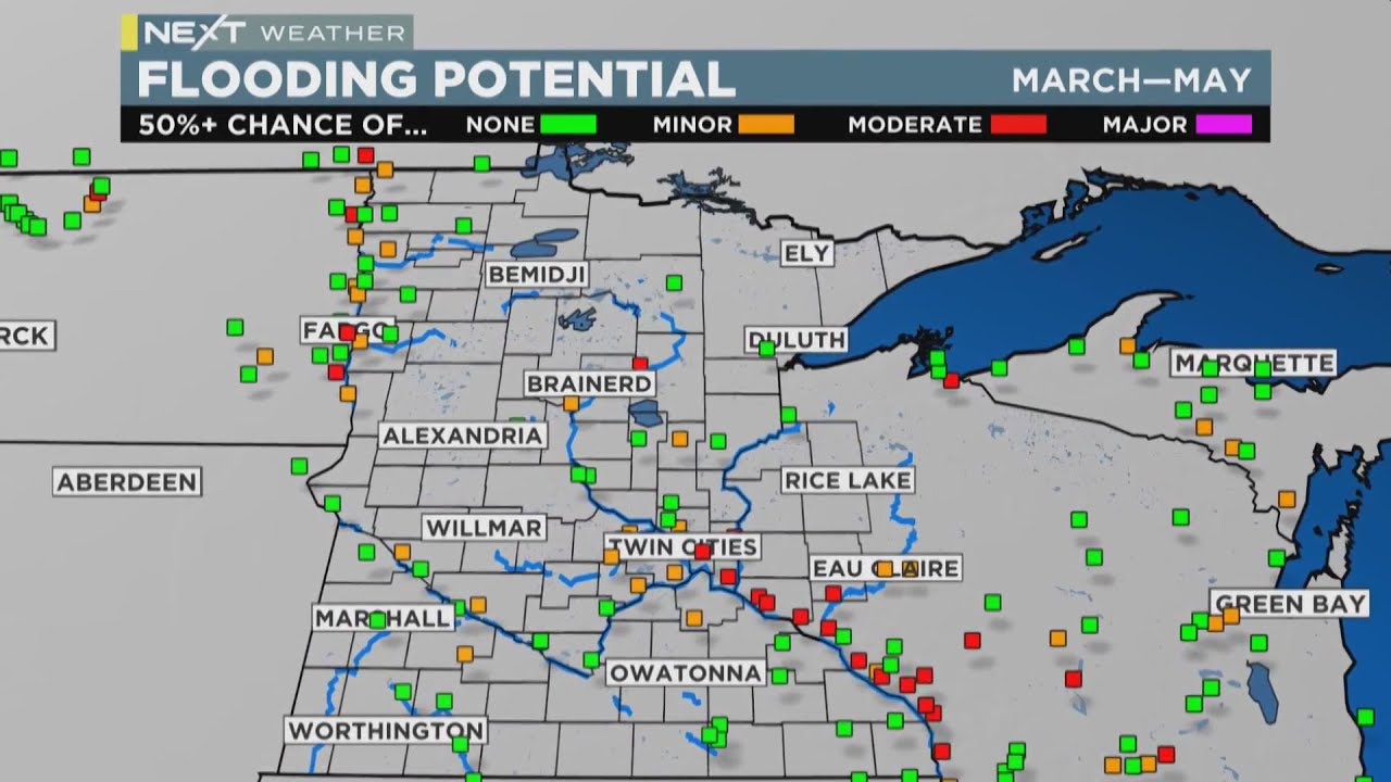 NOAA set to issue Minnesota spring flooding forecast