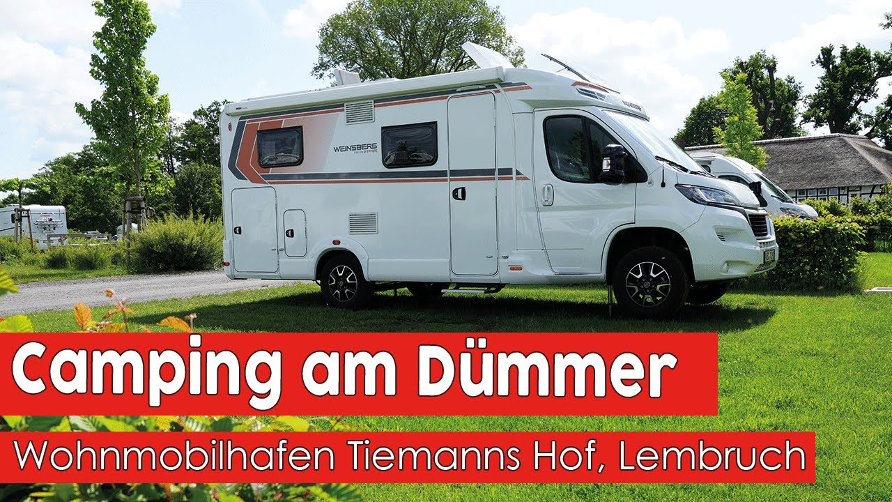 Wohnmobil-Stellplatz am Dümmer See⛵️Wohnmobilhafen Campingplatz Tiemannshof 📍Lembruch Niedersachsen