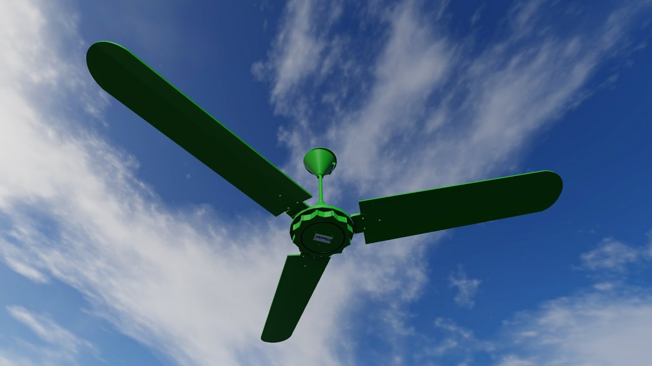 Необычный шатающийся потолочный вентилятор в пригородном доме | Roblox