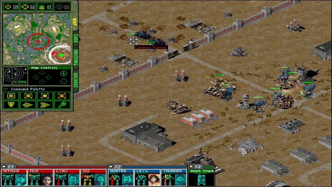 MechCommander Gold (1999). 