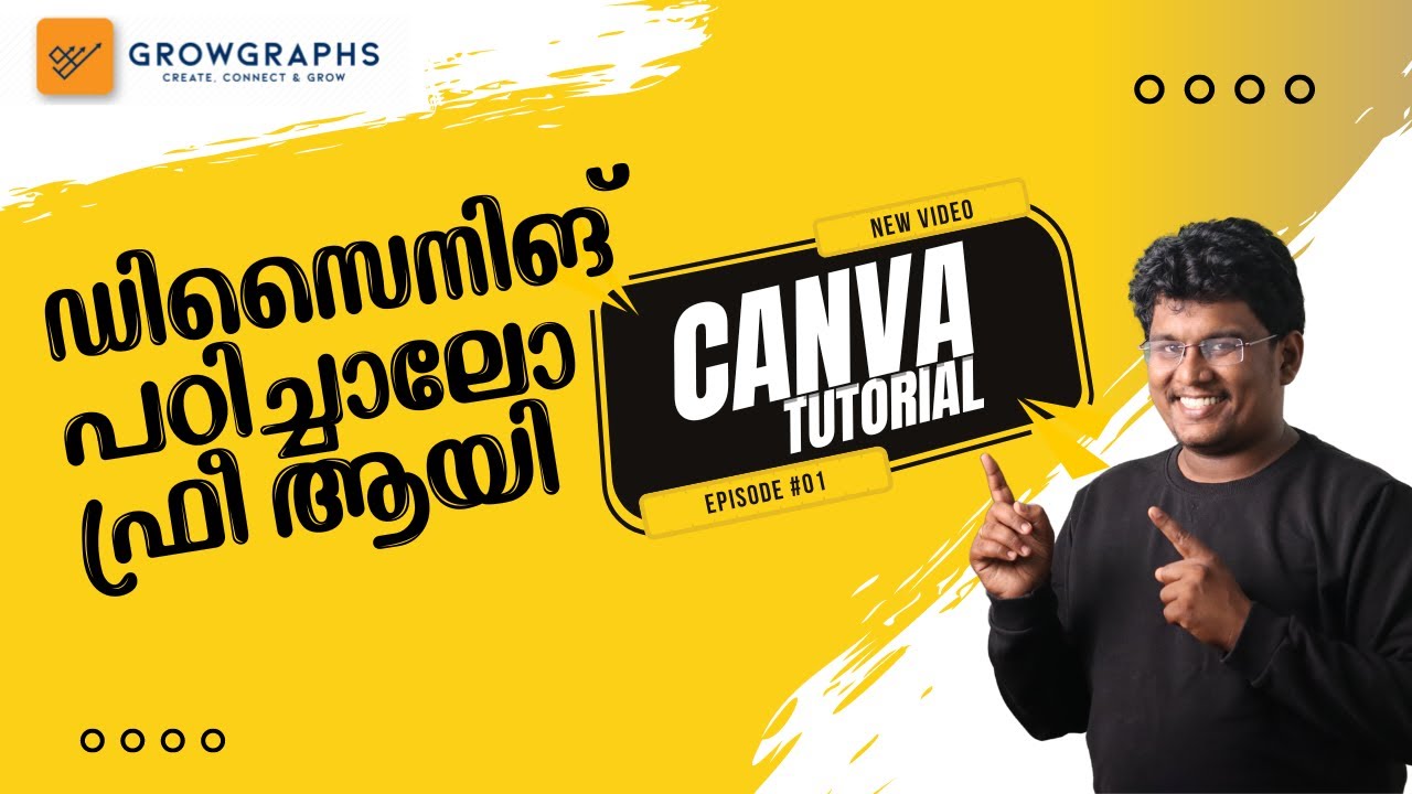 Complete Canva Tutorial Malayalam | Kickstart Your Creative Journey in Design (Part 1)