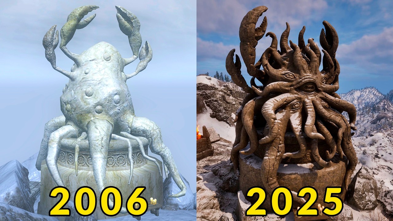 Daedra Then vs Now – Oblivion Remastered Comparison