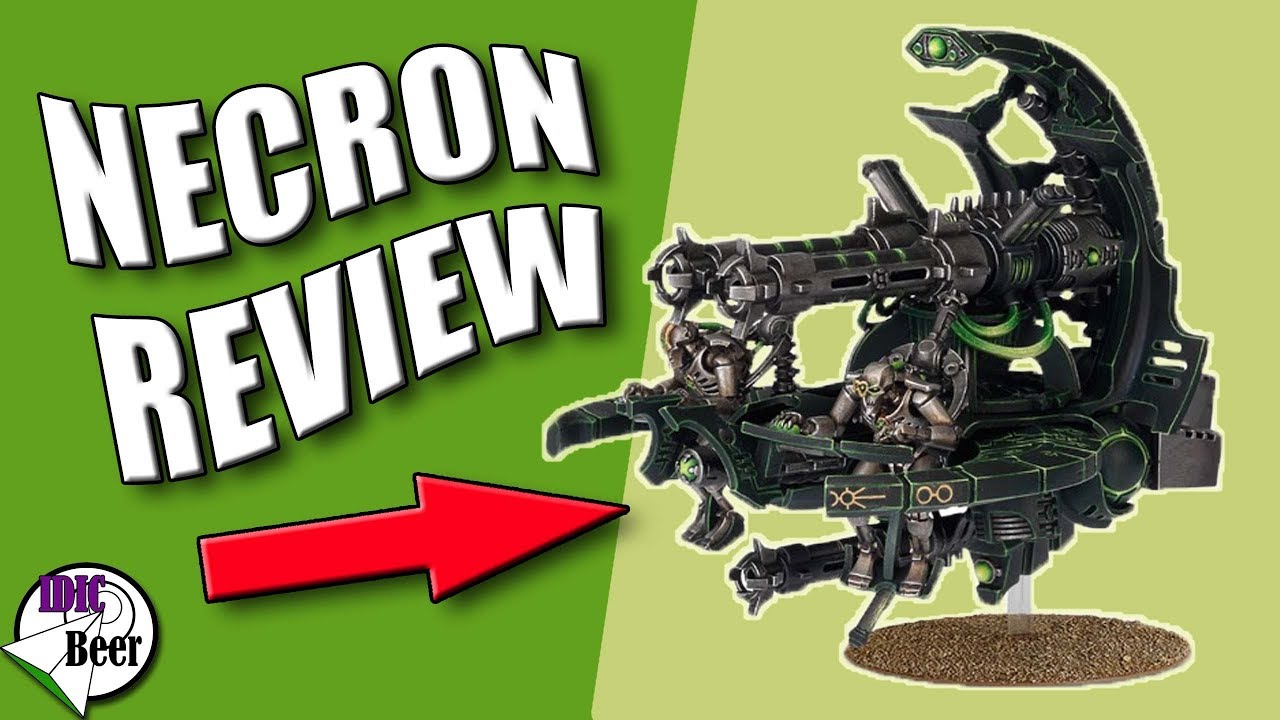 Necron Unit Review - Necron Annihilation Barge isn't Meh!