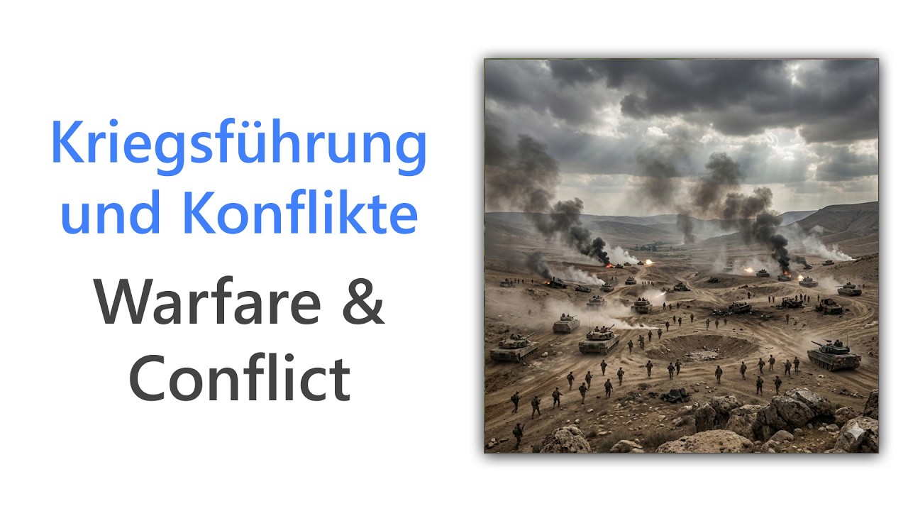 56 German Words for Warfare & Conflict | B1 German Vocabulary