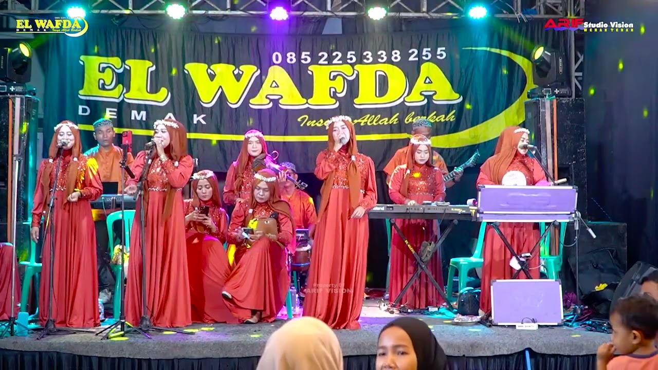 TABAH 'WAFDA RULYTA' - QASIDAH EL WAFDA LIVE IN WONOREJO GUNTUR DEMAK