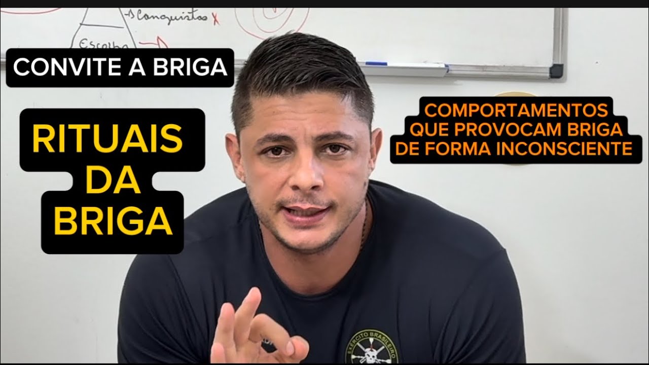 Rc 195 | CONVITE A BRIGA, rituais da briga, comportamentos que atraem confusão