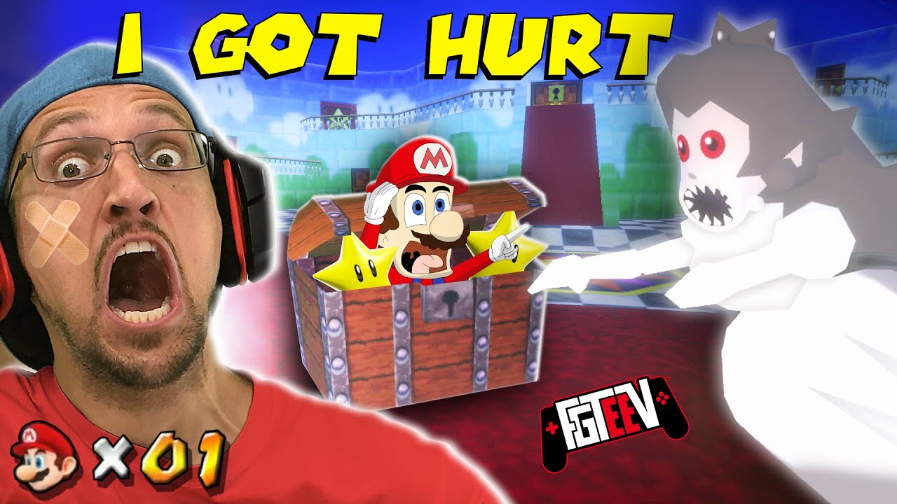 Super Mario Hurt Me cuz Princess Peach went Savage (Watch till the end) FGTeeV Gameplay