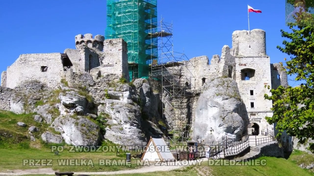 ZAMEK  OGRODZIENIEC  (ŚLĄSKIE)  - PERŁA  ŚREDNIOWIECZA cz. II