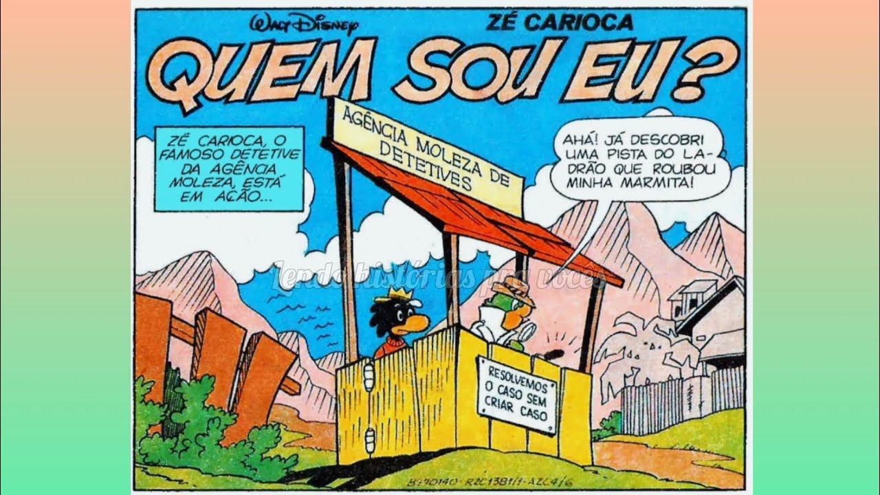 Zé Carioca e Nestor em 