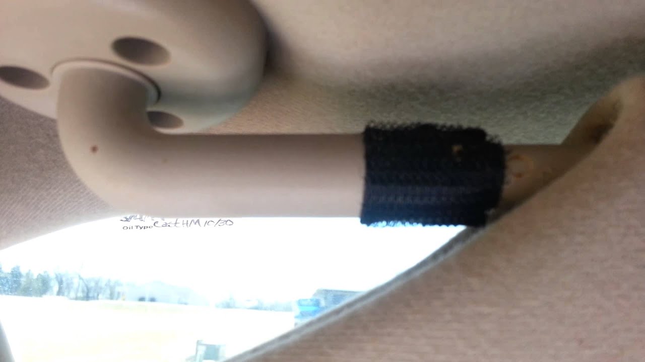 Cheap and Easy Sun Visor Fix