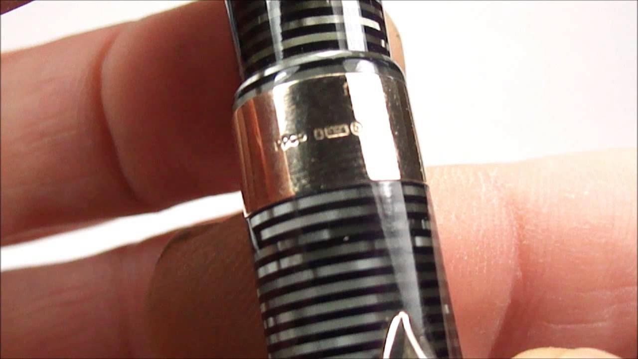 Parker Vacumatic Jewelers Cap Band Fountain Pen Review