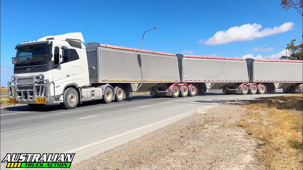 Australian Volvo Road Train Compilation #1