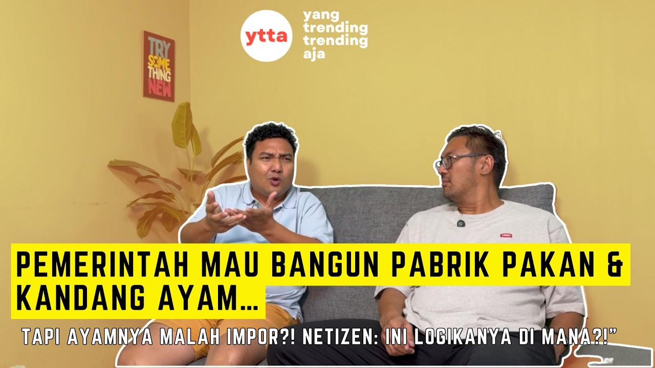 MAU BANGUN PABRIK PAKAN & KANDANG AYAM DI INDO, TAPI AYAMNYA MASIH IMPORT?! NETIZEN: TERNAK APA INI?