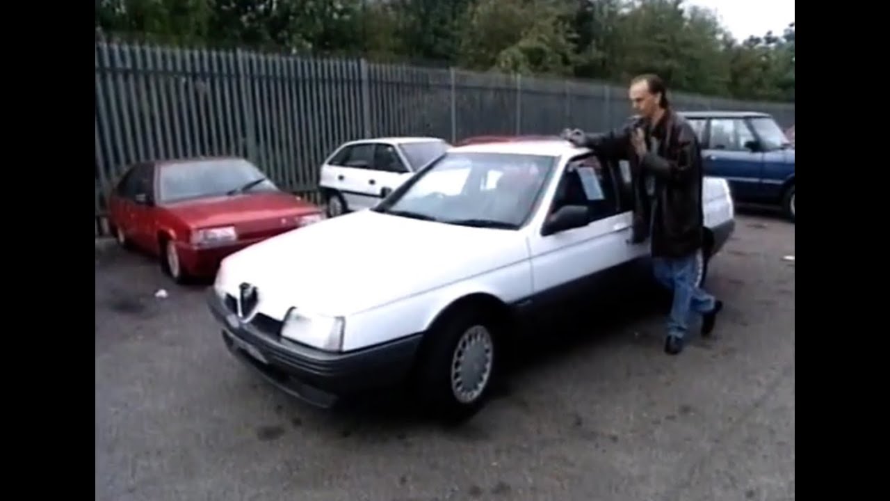 Top Gear  ( MPV's - Auctions - Quentin Willson - Alfa 164 )  1995