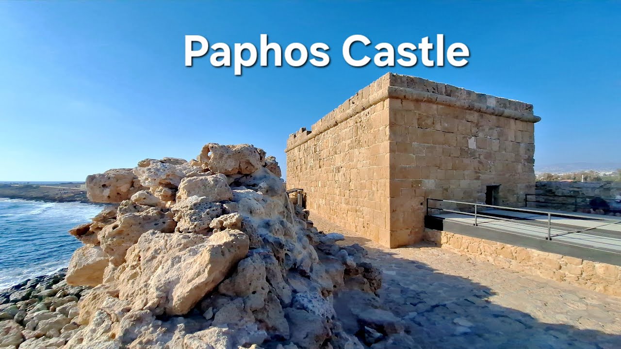 Wanderings through Paphos Castle and up to its panoramic rooftop views