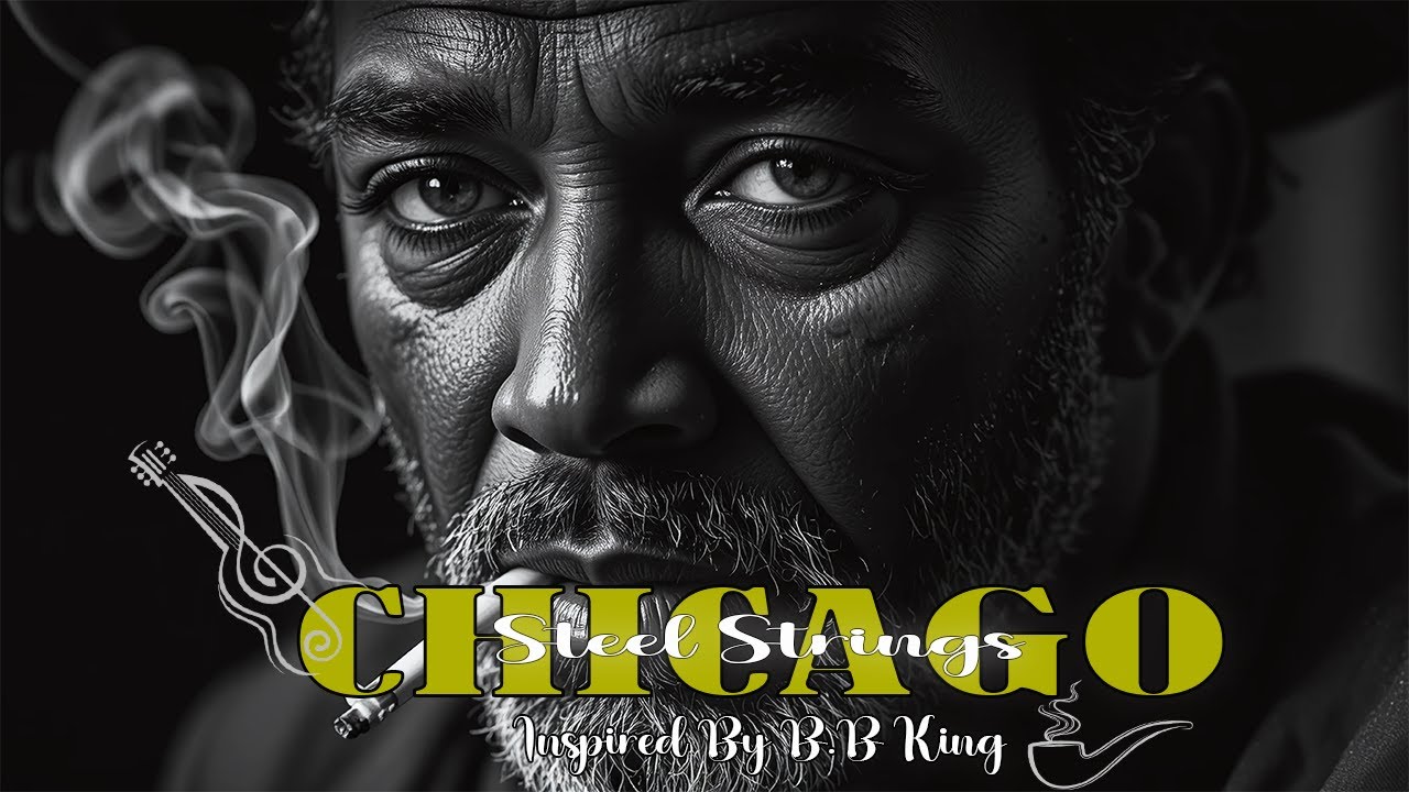 Chicago After Midnight Blues | Slow Blues Feeling – Steel Strings Chicago