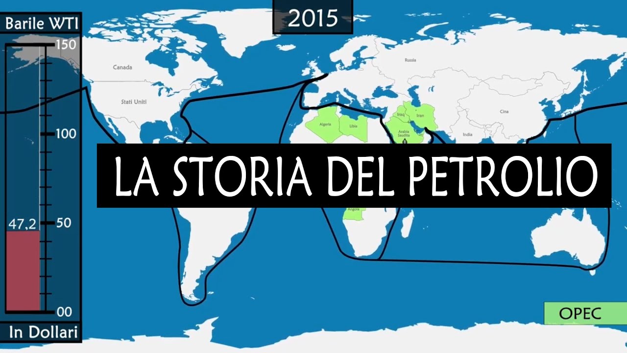 Petrolio - La Storia Moderna dell&rsquo;Oro Nero sulla Mappa