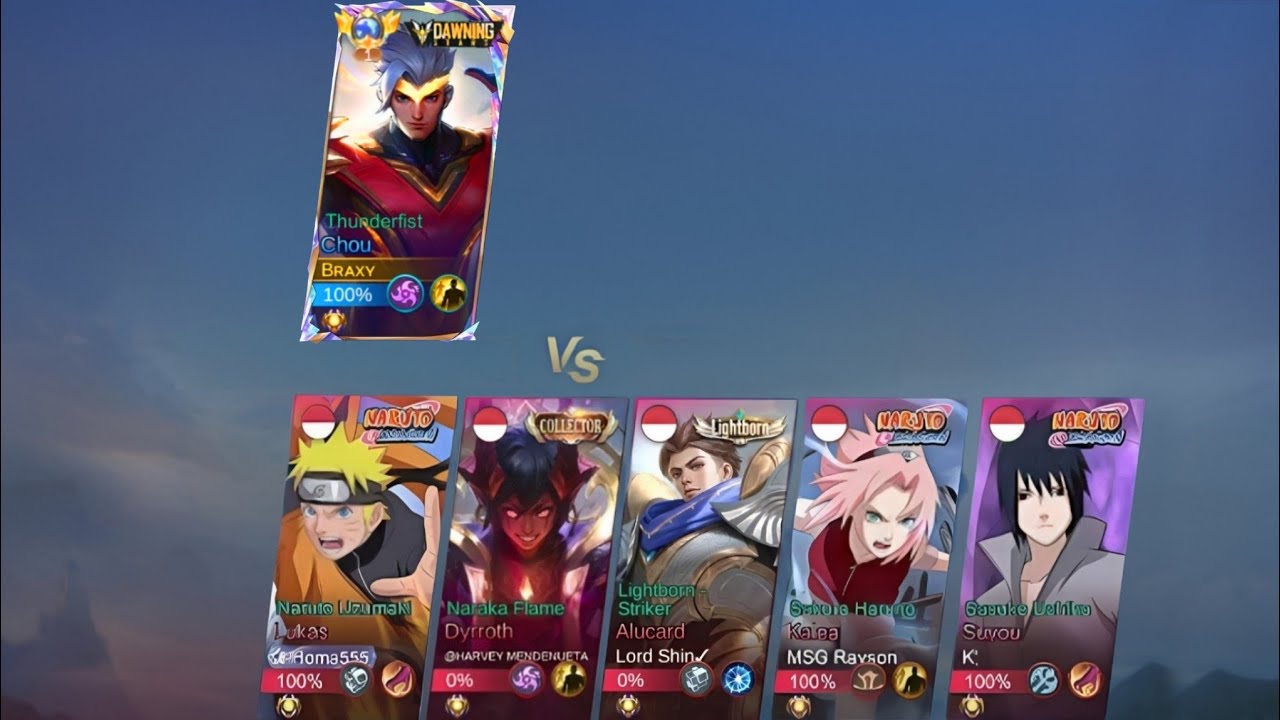 BRAXY CHOU VS ALL FIGHTERS | WHO WILL WIN? [Outplay Tricks] - MLBB