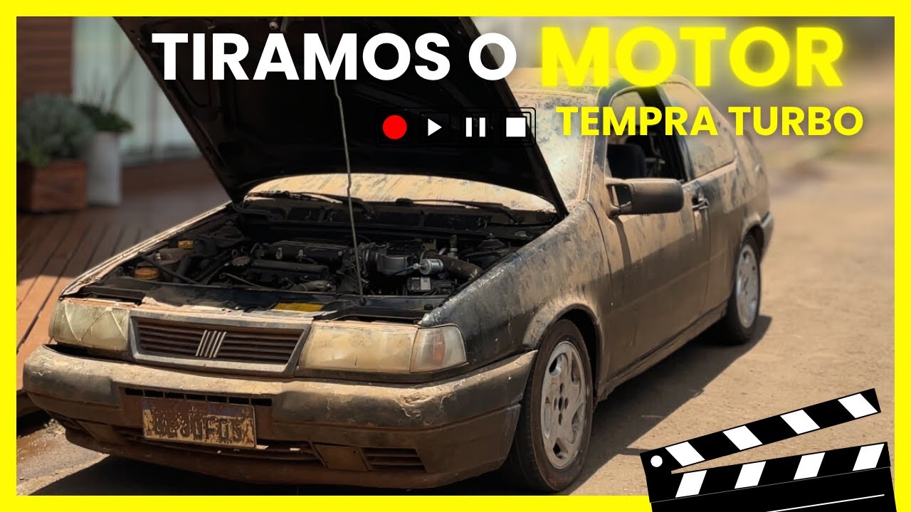 ARRANCAMOS O MOTOR DO TEMPRA TURBO E TIVEMOS UMA SURPRESA!