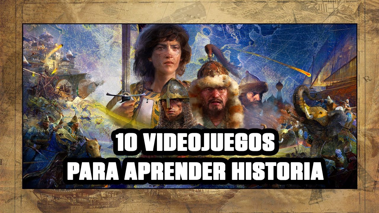 ¿MEJORES VIDEOJUEGOS HISTÓRICOS? | 🎮📜 10 VIDEOJUEGOS PARA APRENDER HISTORIA