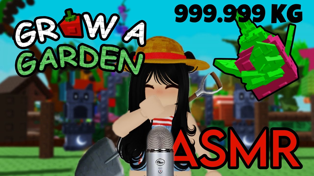 ASMR GROW A GARDEN | Whispers and Mouth sounds