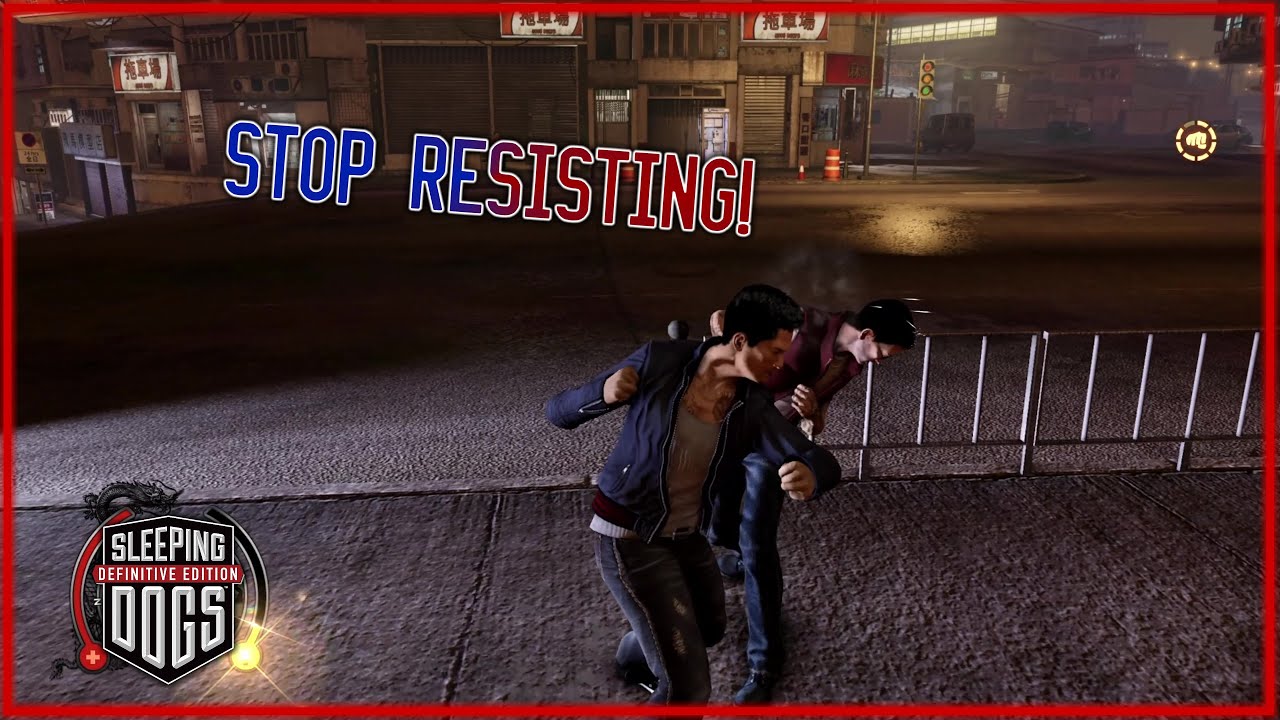 Shutting Down a Street Race Using GSP Tactics - Sleeping Dogs: Definitive Edition