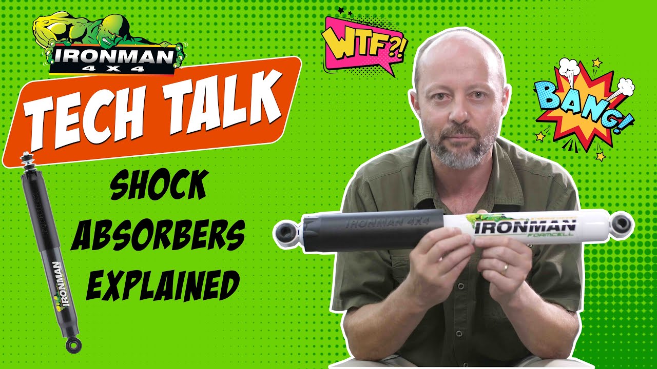 Shock Absorbers Explained! - Tech Talk with Mic from Ironman 4x4
