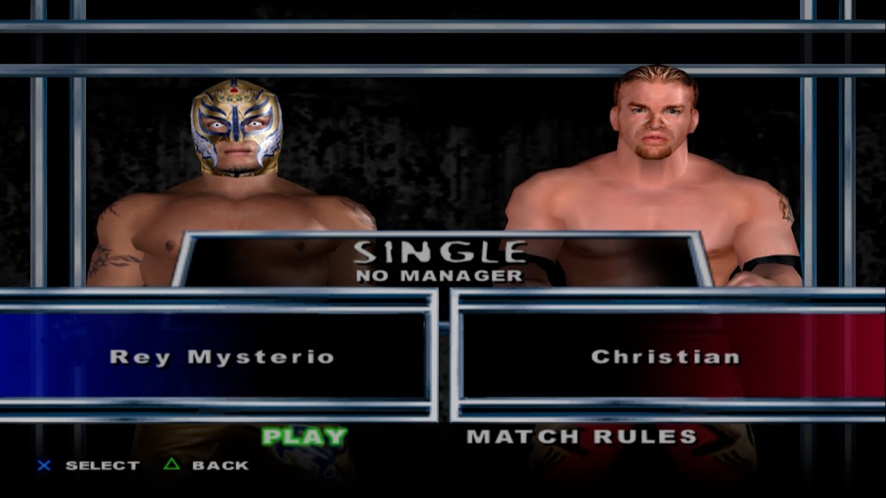 WWE SmackDown! Here Comes the Pain - Rey Mysterio VS Christian (SINGLE)