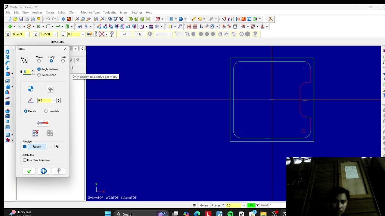 MASTERCAM MILL LESSON  4C