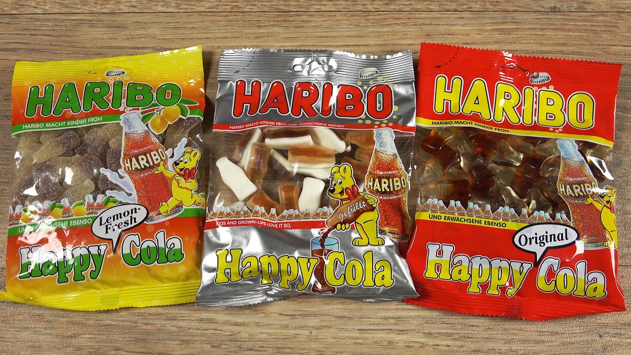 HARIBO - 3x Happy Cola
