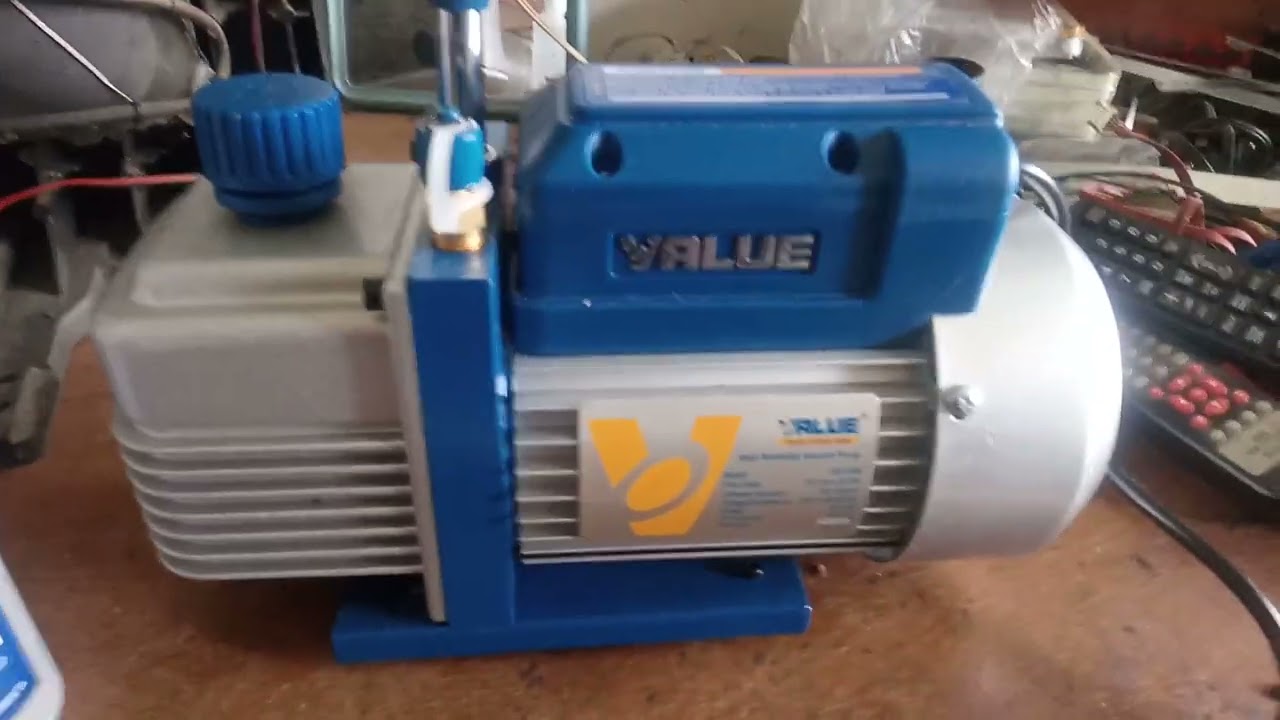 value vaccum pump detail