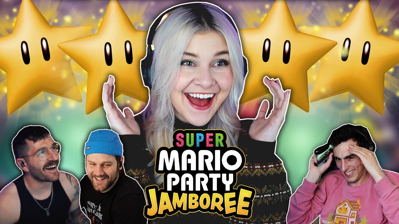 I got 4 stars in ONE turn?? | Mario Party Jamboree
