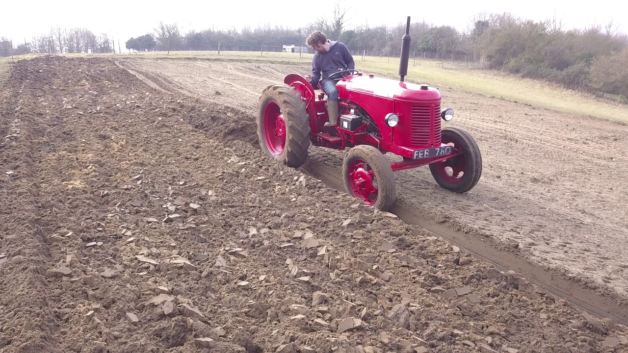 David Brown 30C ploughing in Feb 2019