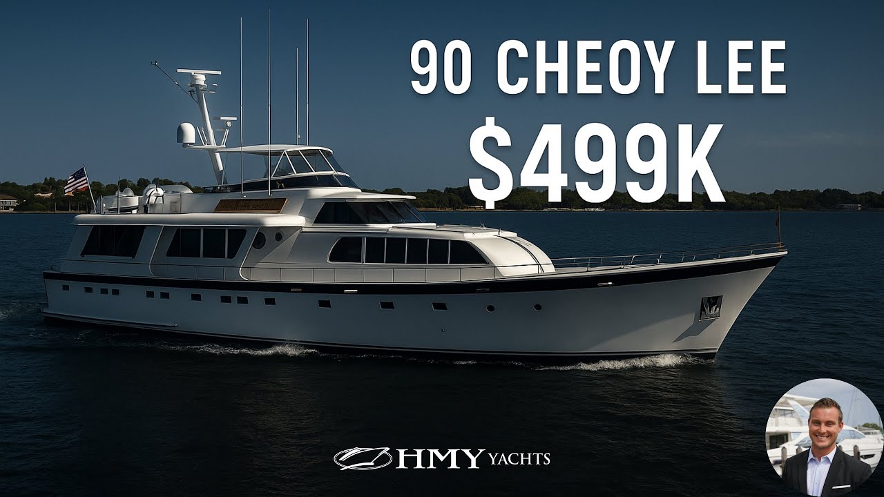 1985 Cheoy Lee 90 Motor Yacht — Extensively Upgraded | Priced to Sell at $499,000
