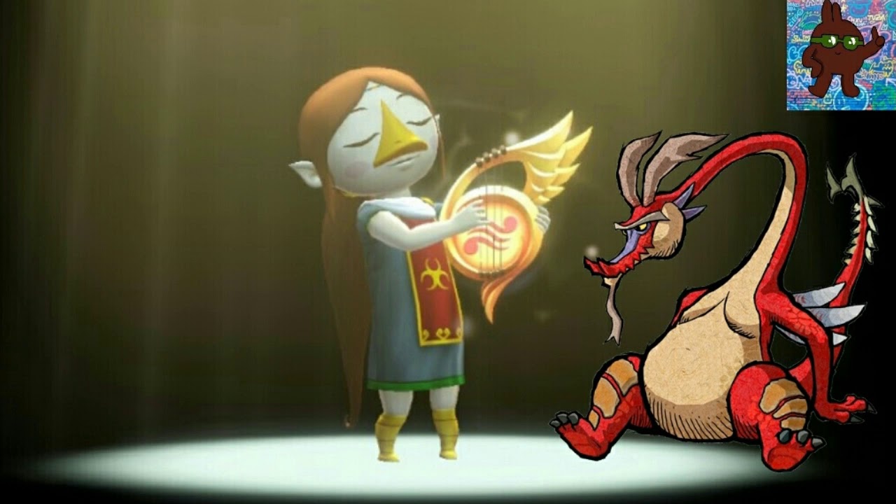 Tloz: wind-waker HD-dragon roost island(isla del dragon) theme