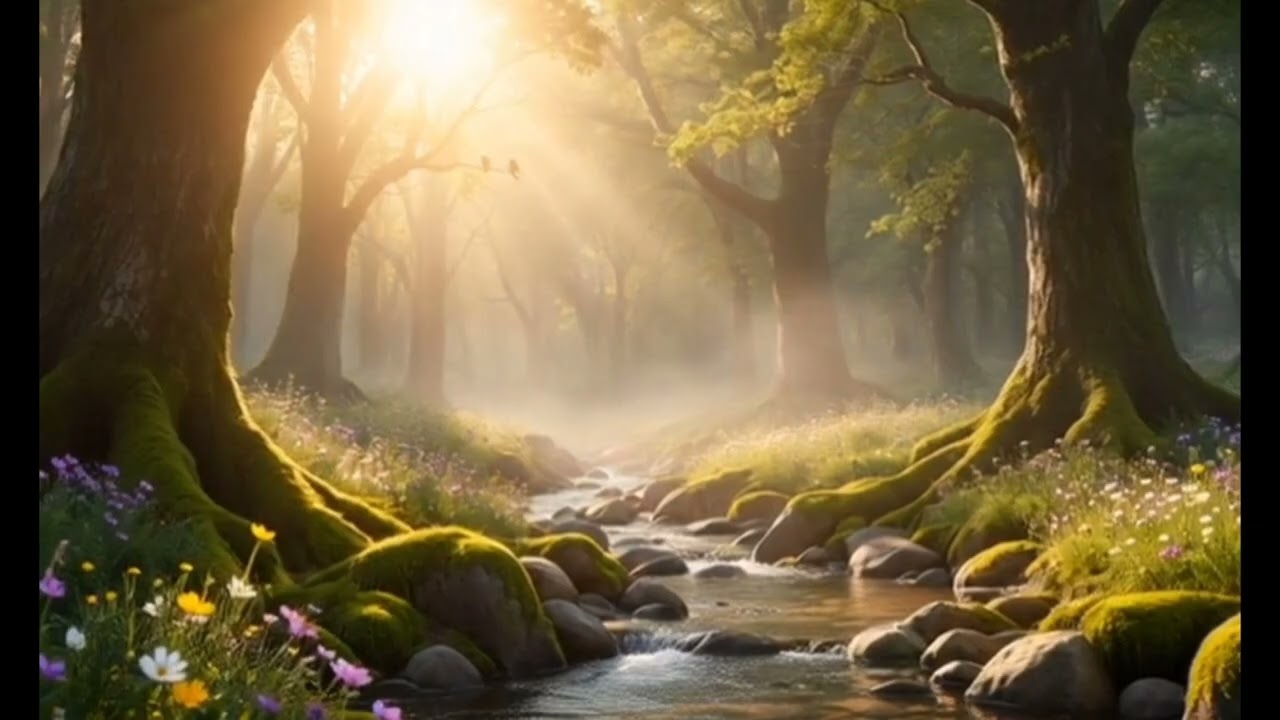 30 Minutes of Relaxing River Sounds 🌿 | Flowing Water for Deep Sleep, Meditation & Stress Relief