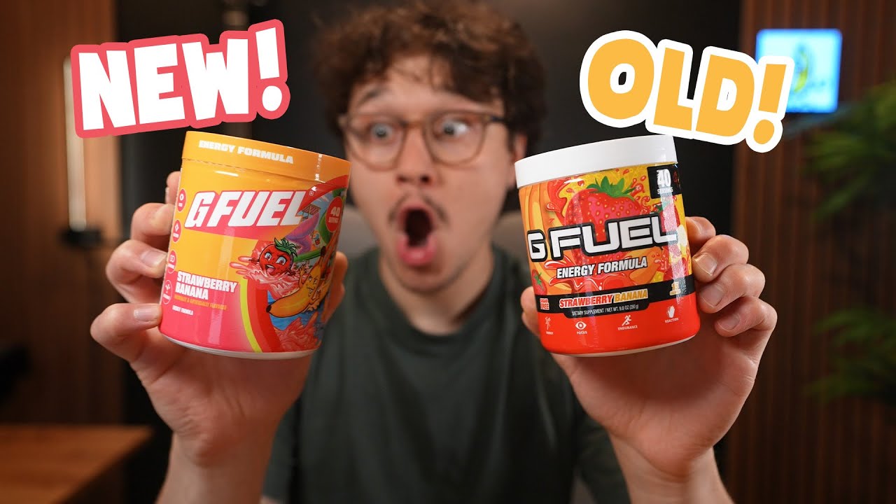 Strawberry Banana GFUEL TASTE TEST After 6 Years!