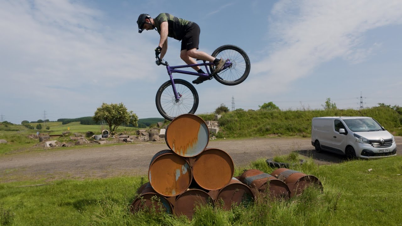 No Gimmicks, just a good old fashioned trials ride!